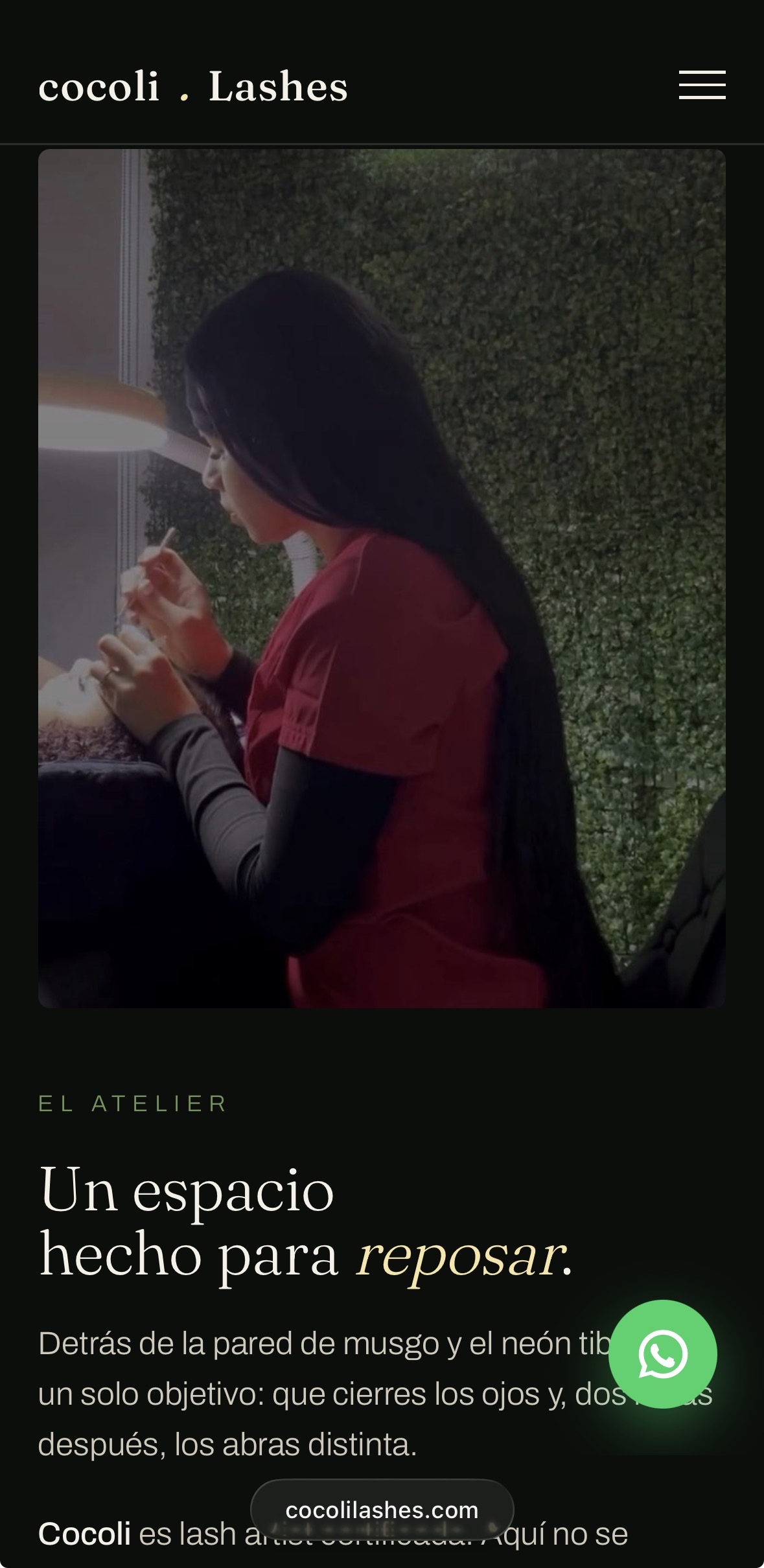 Coco Li Lashes — atelier de extensiones de pestañas